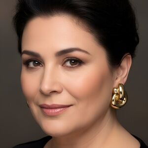 Geometric Ring Earrings